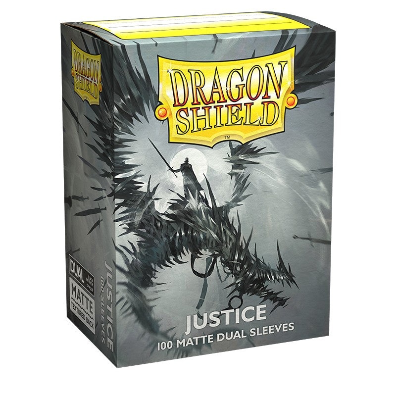 Dragon Shield Sleeves: Standard Matte Dual – Justice 100CT