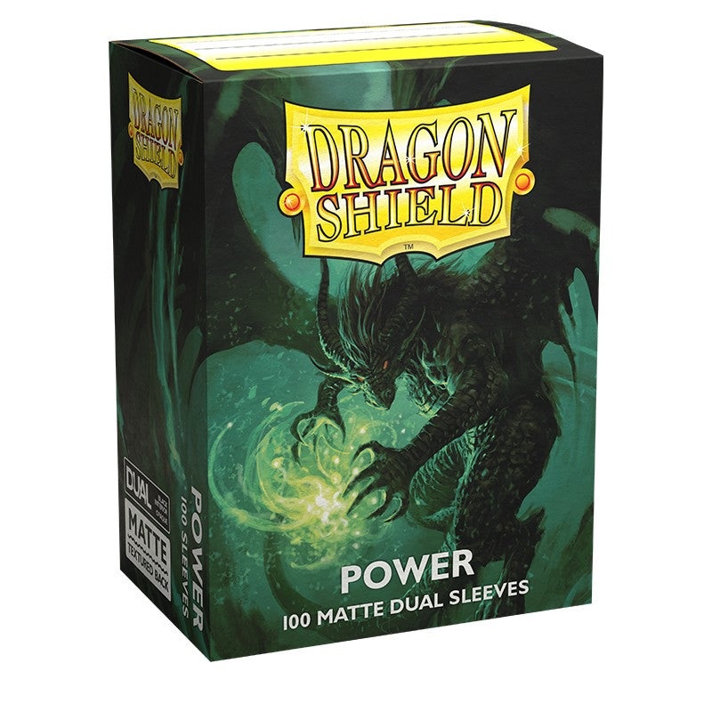 Dragon Shield Sleeves: Standard Matte Dual – Power 100CT