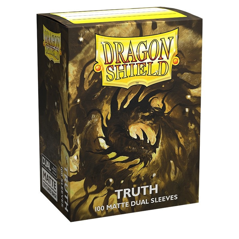 Dragon Shield Sleeves: Standard Matte Dual – Truth 100CT