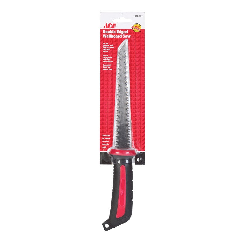 Ace 6 in. Steel Double Edge Wallboard Saw 1 pc