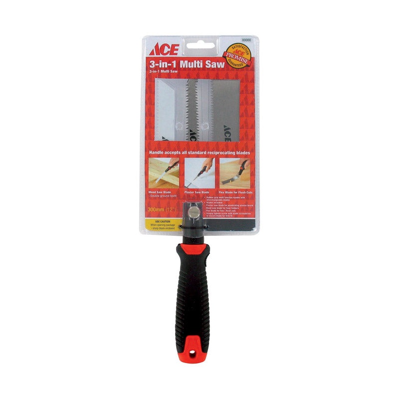 Ace 6 in. Steel Multi-Use Saw 4 pc