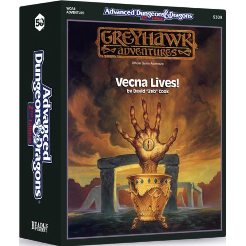 Beadle & Grimm’s: D&D Classic Module – Vecna Lives Polyhedral Dice Set