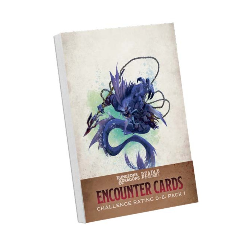 Beadle & Grimm’s: Encounter Cards – Challenge Rating 0-6 Pack 1