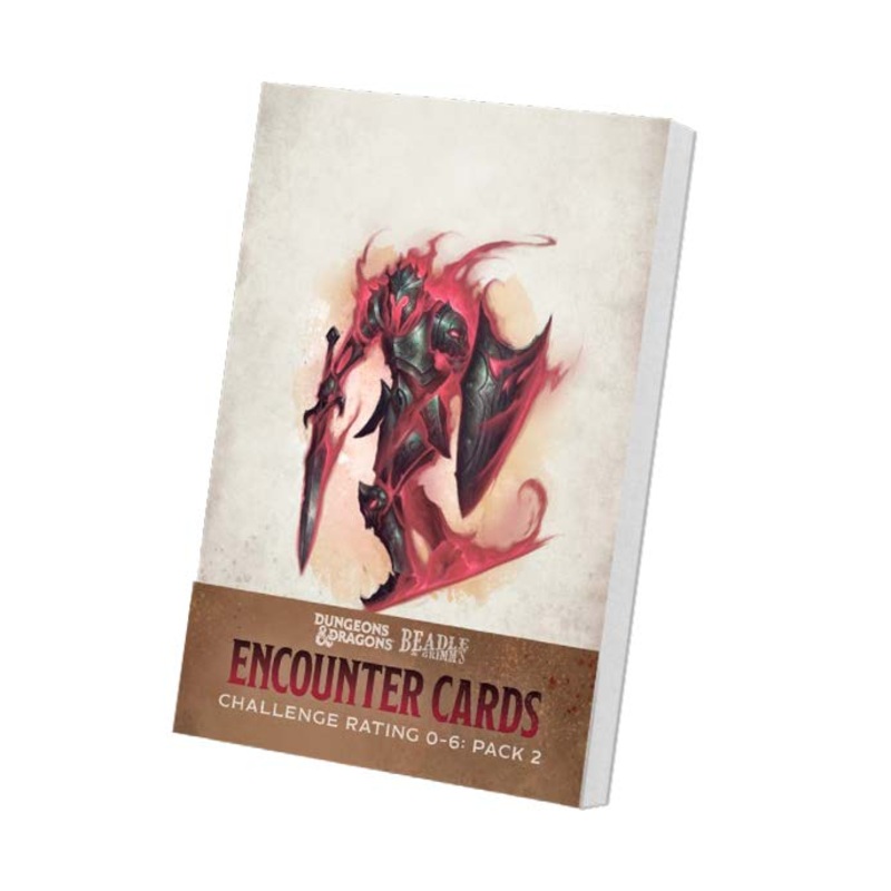 Beadle & Grimm’s: Encounter Cards – Challenge Rating 0-6 Pack 2