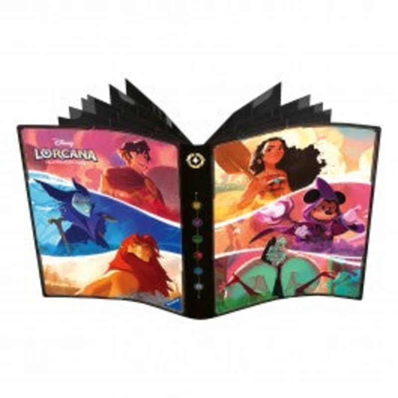Lorcana TCG: Azurite Sea 9 Pocket Portfolio Nicholas Kole