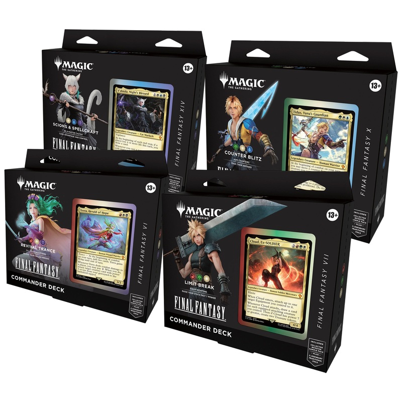 Magic: The Gathering – Final Fantasy Commander Deck (1 Deck per purchase)