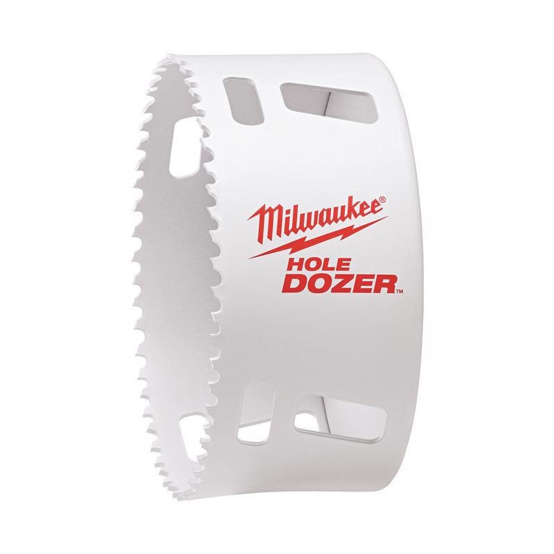 Milwaukee Hole Dozer 4-1/2 in. Bi-Metal 1.9 in. L X 1/4 in. D Hole Saw