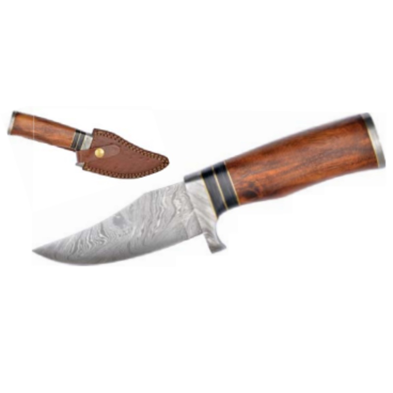 Ruko Damascus 4 Blade, Walnut Handle
