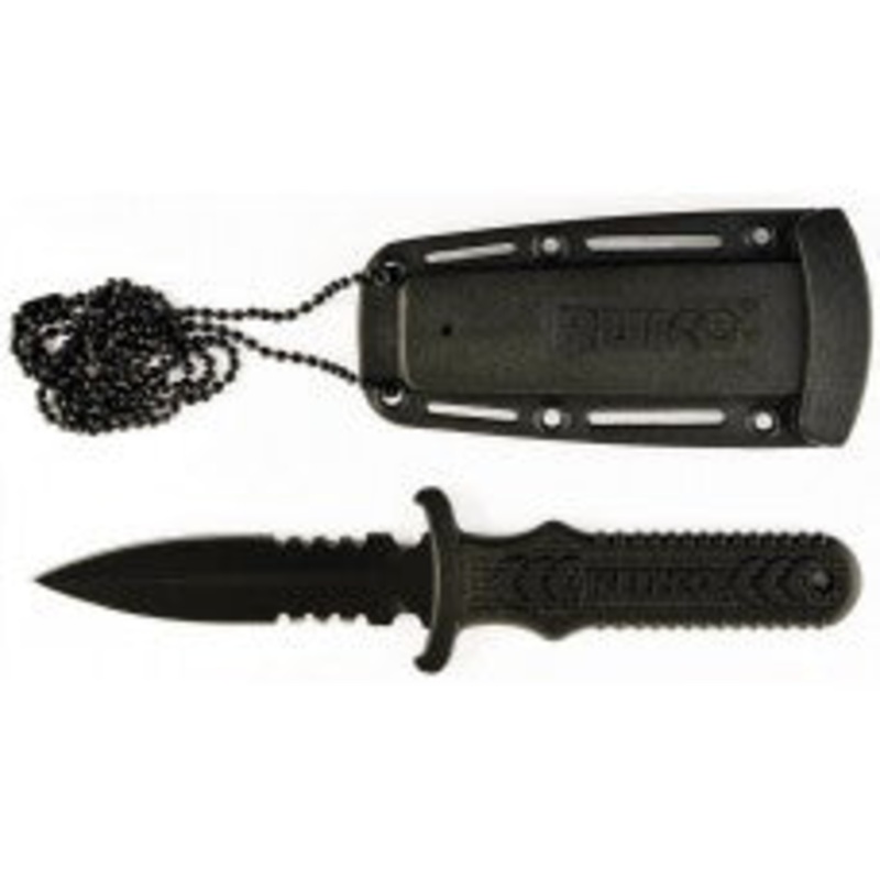 Ruko Neck/Boot Knife, Spear Point