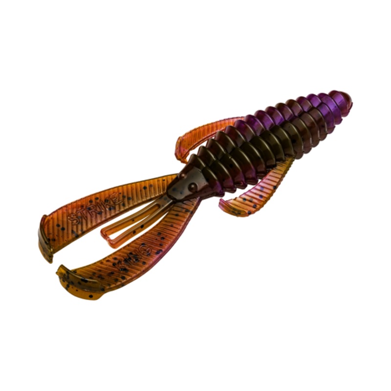 Strike King Rage Bug 4.5 (Green Pumpkin Purple Swirl)