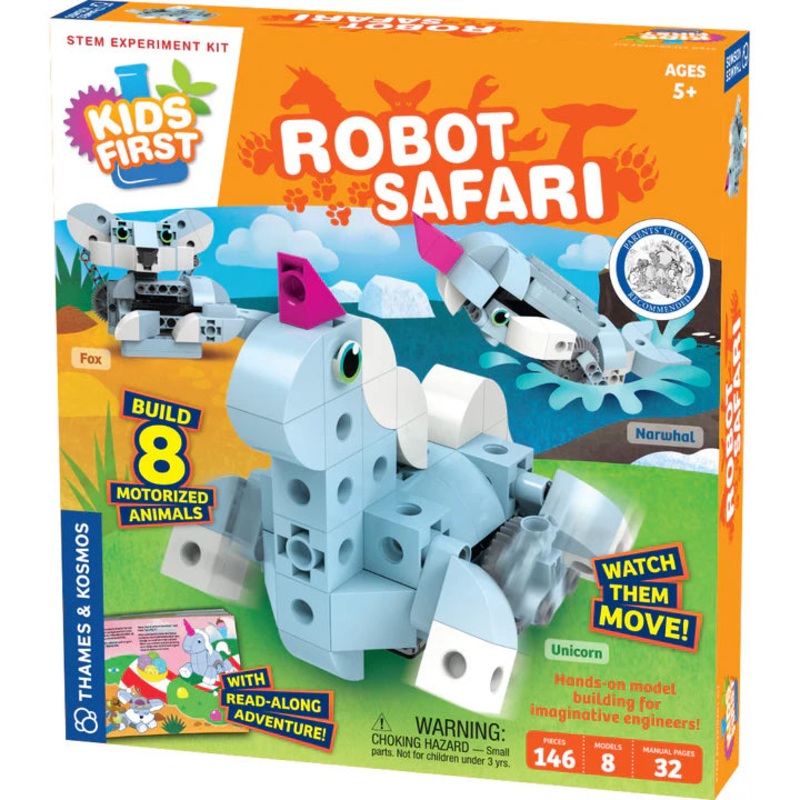 Thames & Kosmos Kids First: Robot Safari – Introduction to Motorized Machines