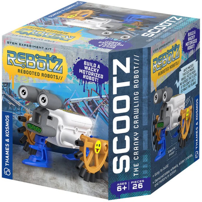 Thames & Kosmos ReBotz: Scootz – The Cranky Crawling Robot