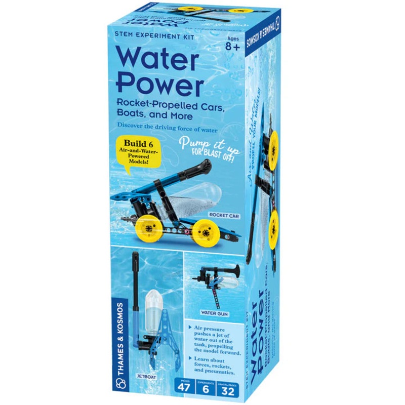Thames & Kosmos Water Power: Rocket-Propelled Cars, Boats, and More