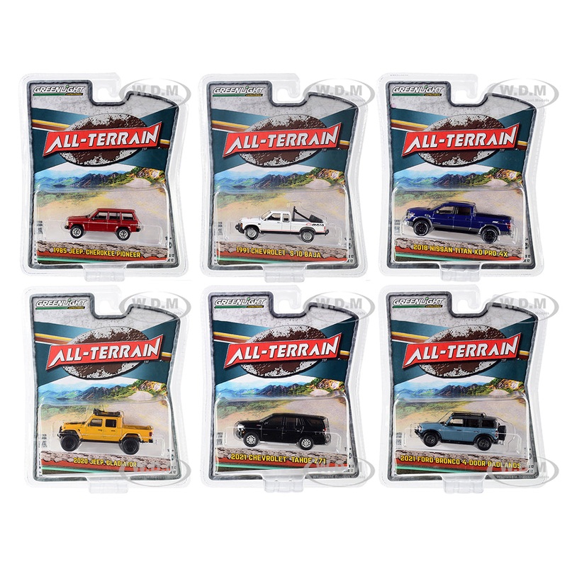 Diecast Greenlight All-Terrain Series (1 car per purchase)