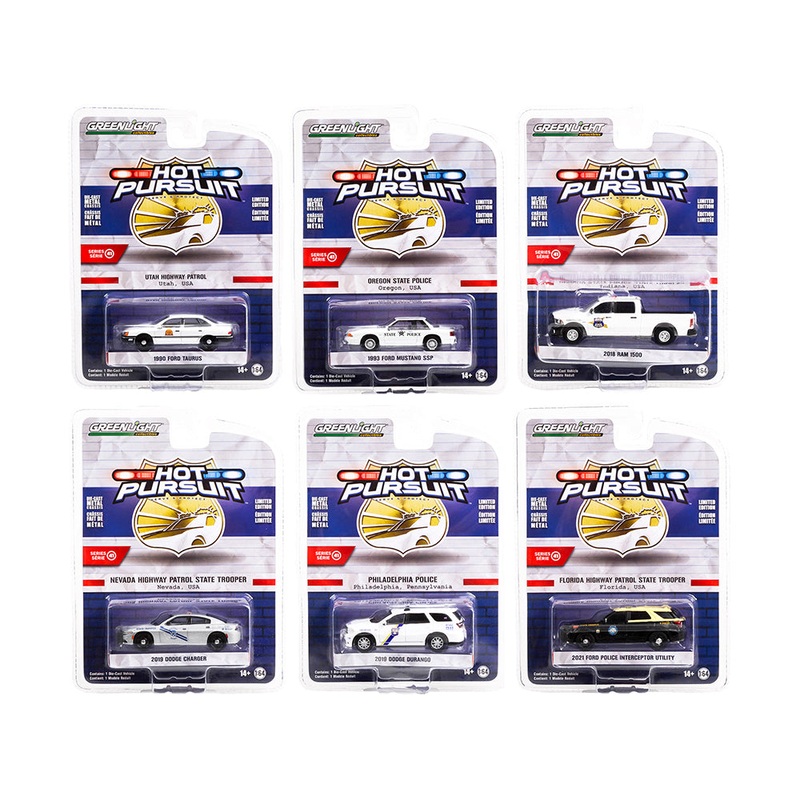 GreenLight Hot Pursuit Diecast (1 car per purchase)