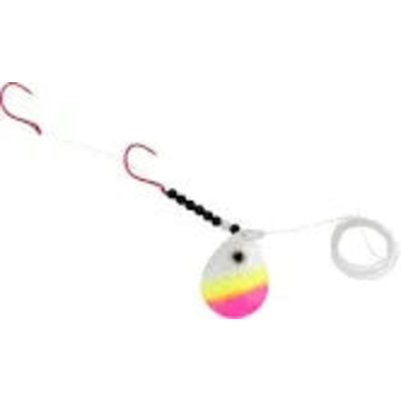 Hildebrandt Hammer Time Walleye Spinner – Tropical Sunrise