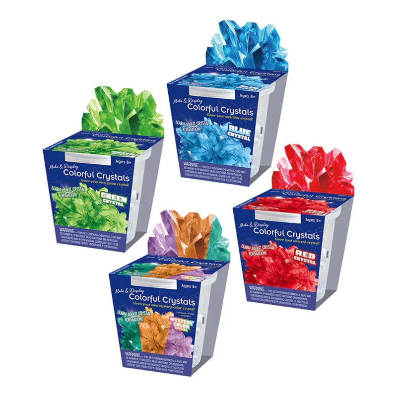 Thames & Kosmos Make & Display: Colorful Crystals