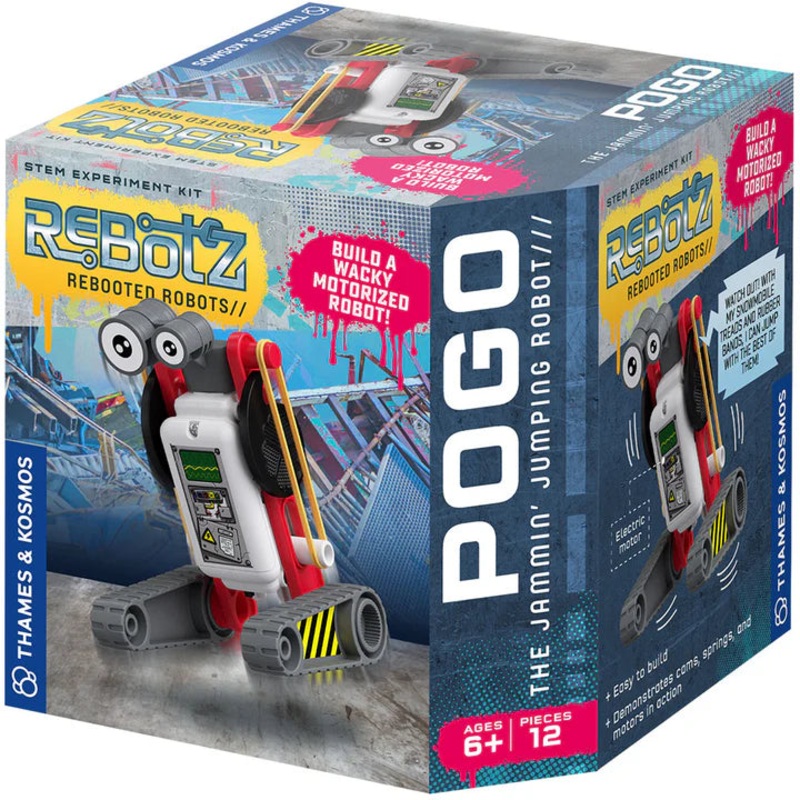 Thames & Kosmos ReBotz: Pogo – The Jammin Jumping Robot