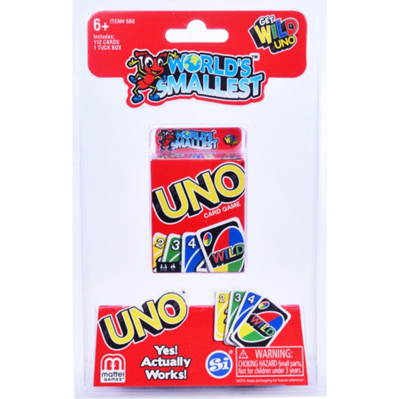 Worlds Smallest UNO Card Game