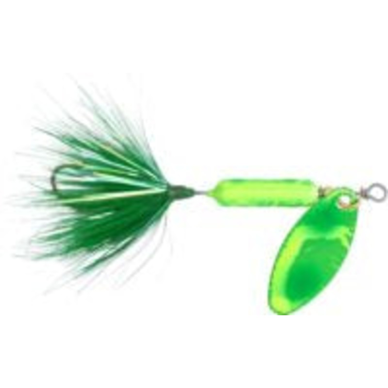 Yakima Bait Original Rooster Tail: 1/8 oz. Single (Frog Spring)