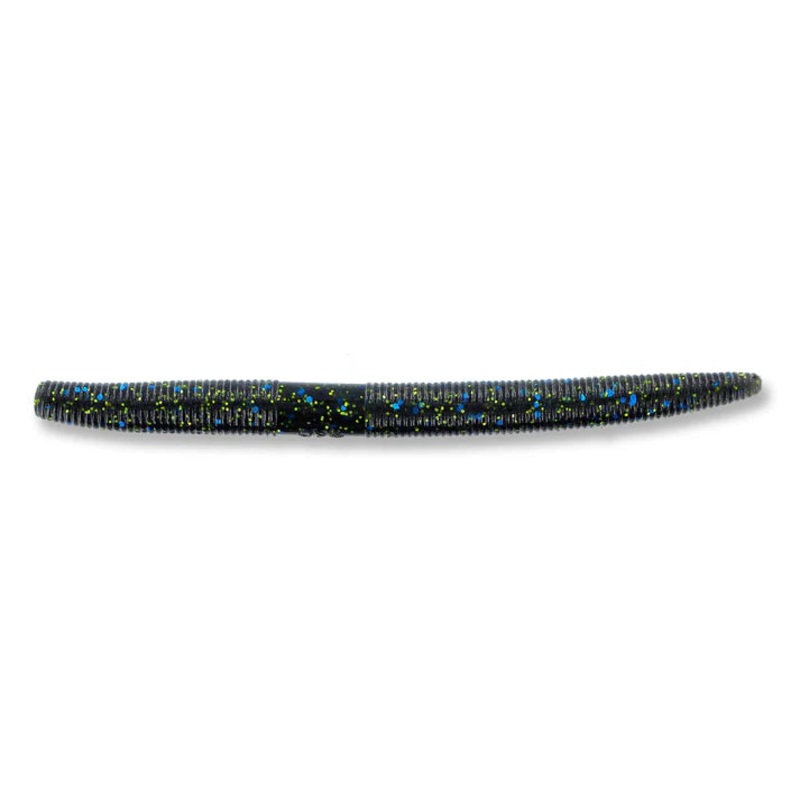 Yamamoto 5” Senko (Smoke/Black, Blue & Gold Flake)