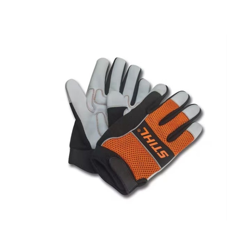 Stihl Meshback Gloves with Goatskin Palm Size Large – 7010 884 1160