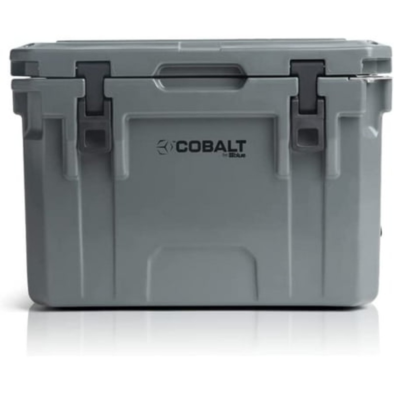 Cobalt 25 Quart Roto-Molded Super Ice Cooler Charcoal Grey