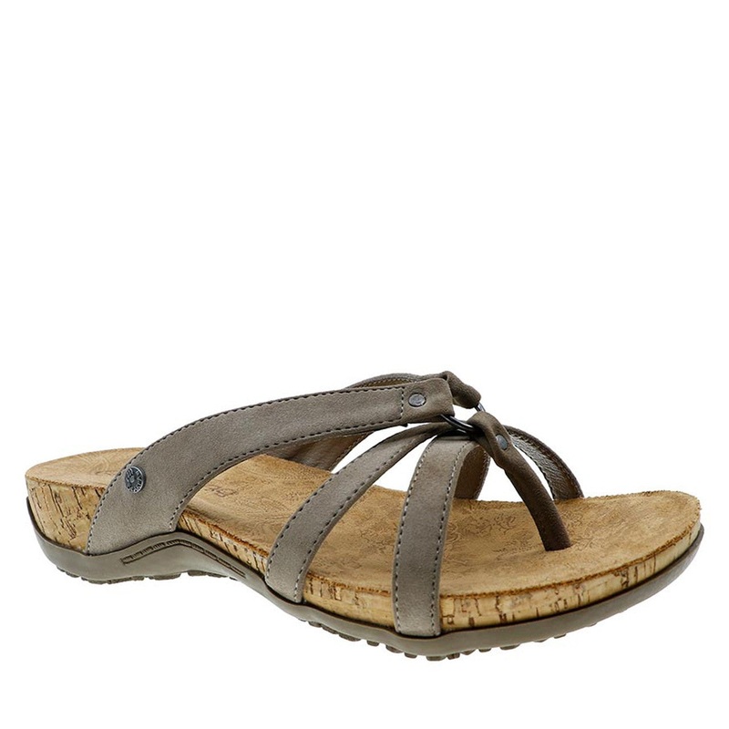 Bearpaw Fawn Women’s Sandals (Mushroom) Size Small