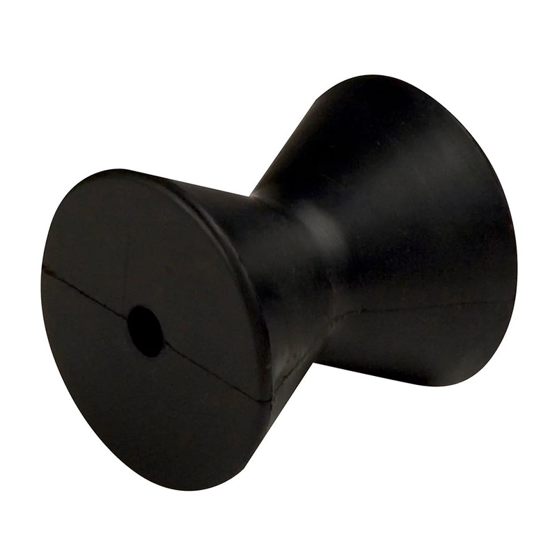 C.E. Smith Bow Roller – Black – 3 Diameter – 3-1/8W – 1/2 ID