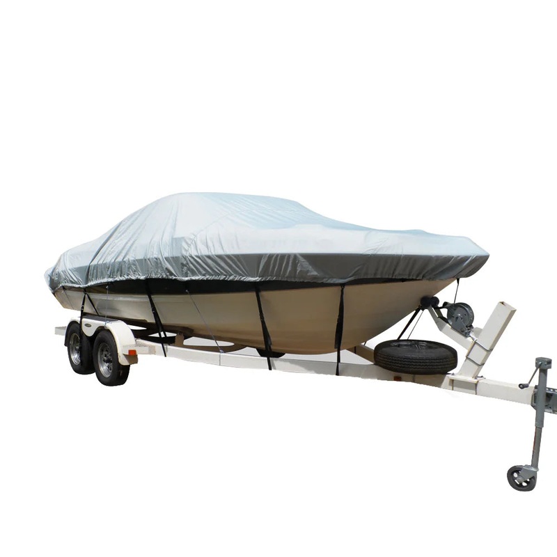 Carver Flex-Fit PRO Polyester Size 5 Boat Cover f/V (Grey)