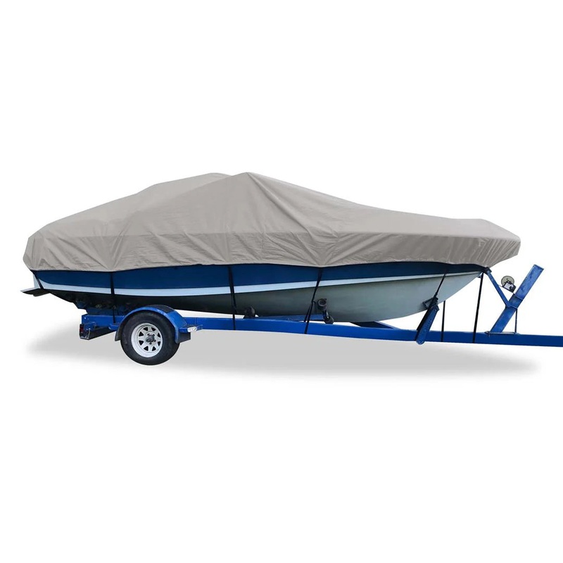 Carver Flex-Fit PRO Polyester Size 6 Boat Cover f/V (Grey)