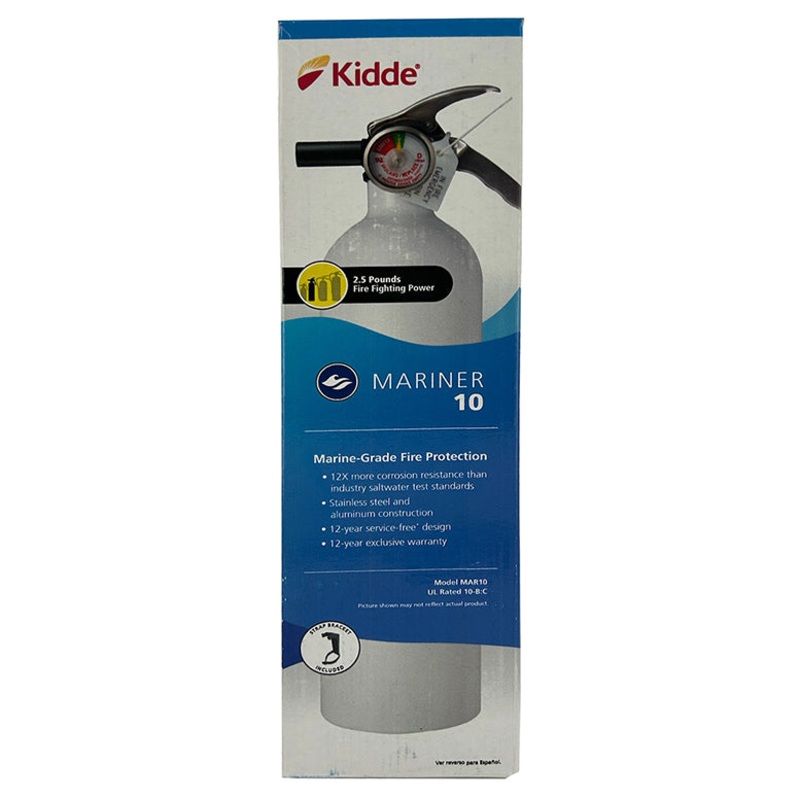 Kidde Mariner 10 Dry Chemical Extinguisher – Class 10-B:C