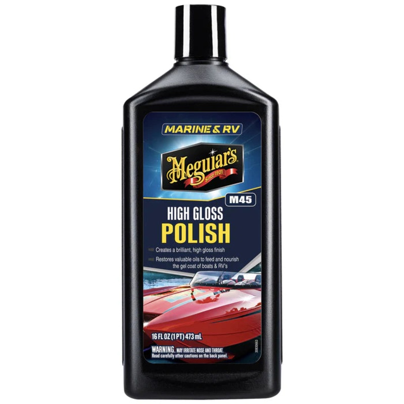 Meguiar’s Marine/RV Polish & Gloss Enhancer, #45 – 16 oz.