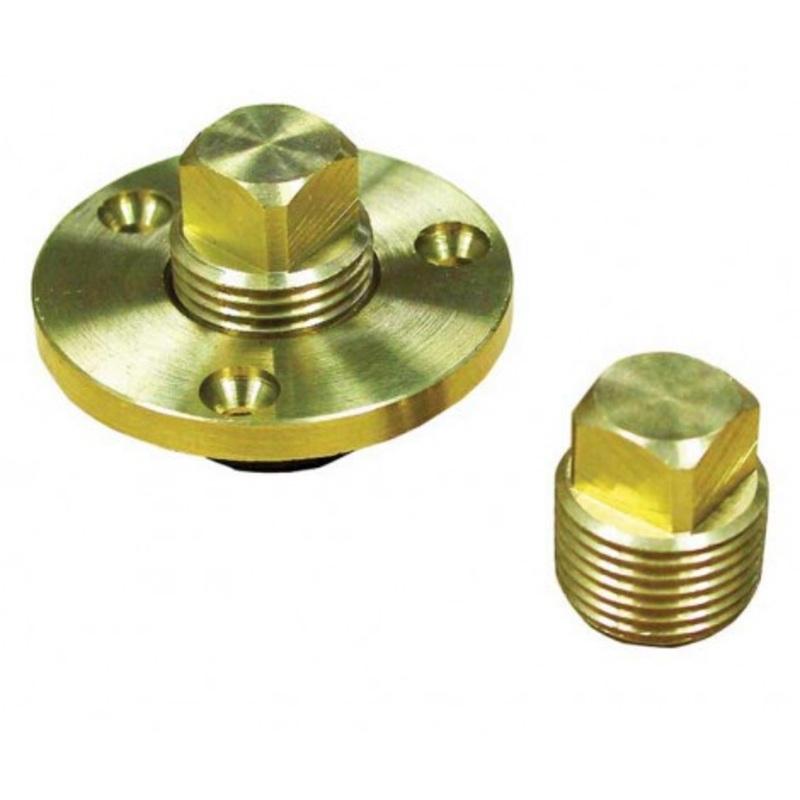 Moeller Brass Garboard Drain Plug Kit