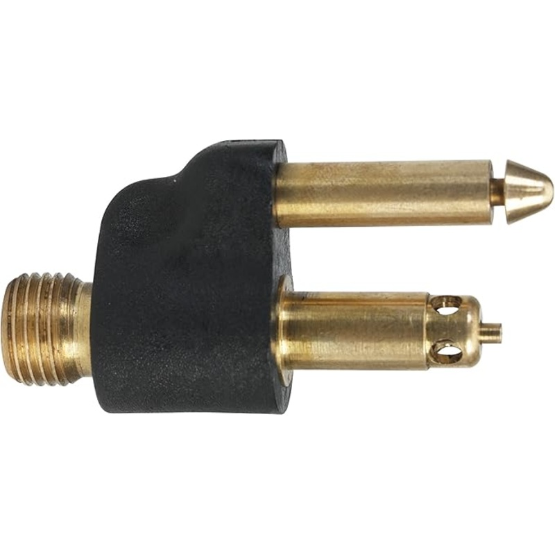 Moeller Marine Fuel Tank NPT Connector (Mercury, 1/4, Male, Two Prong Clip Style,1998 and Newer Engines)