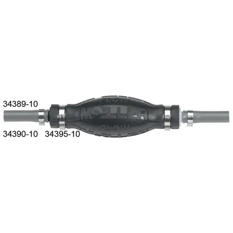 Moeller Universal Fuel Line Assembly – 3/8 Hose, 12 ft Long