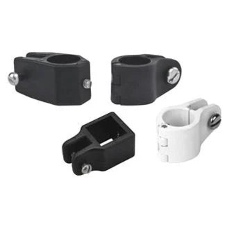 Sea-Dog 7/8 O.D. Black Jaw Slide with Bolt