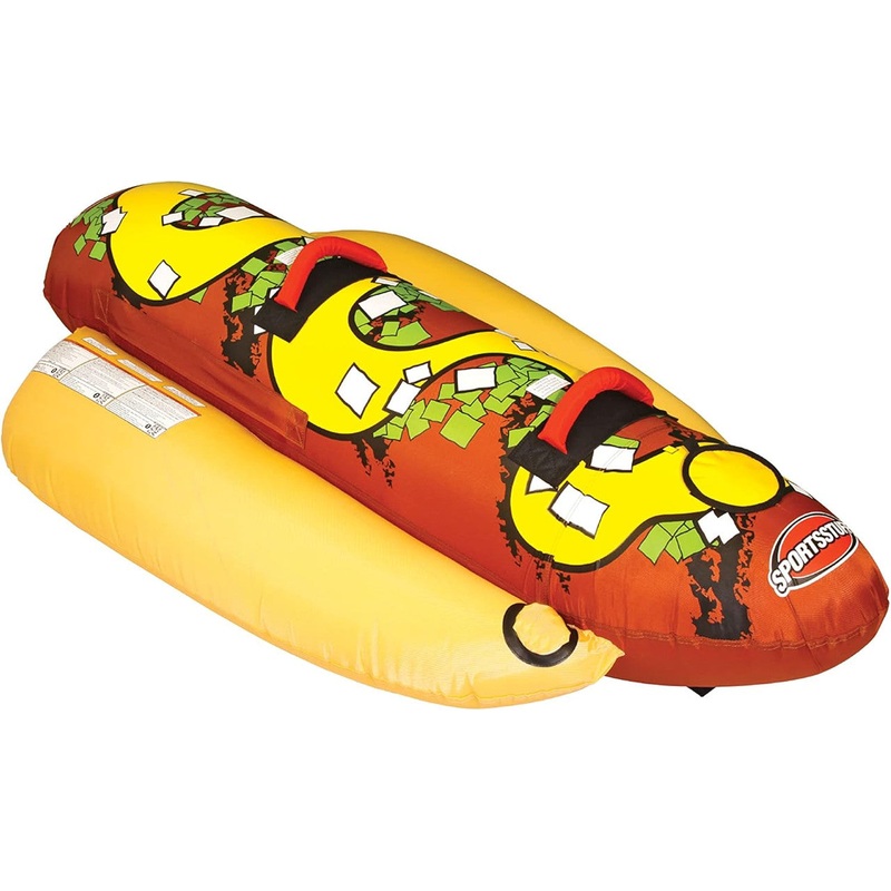 Sportsstuff Hot Dog 3 Rider Inflatable Towable Tube