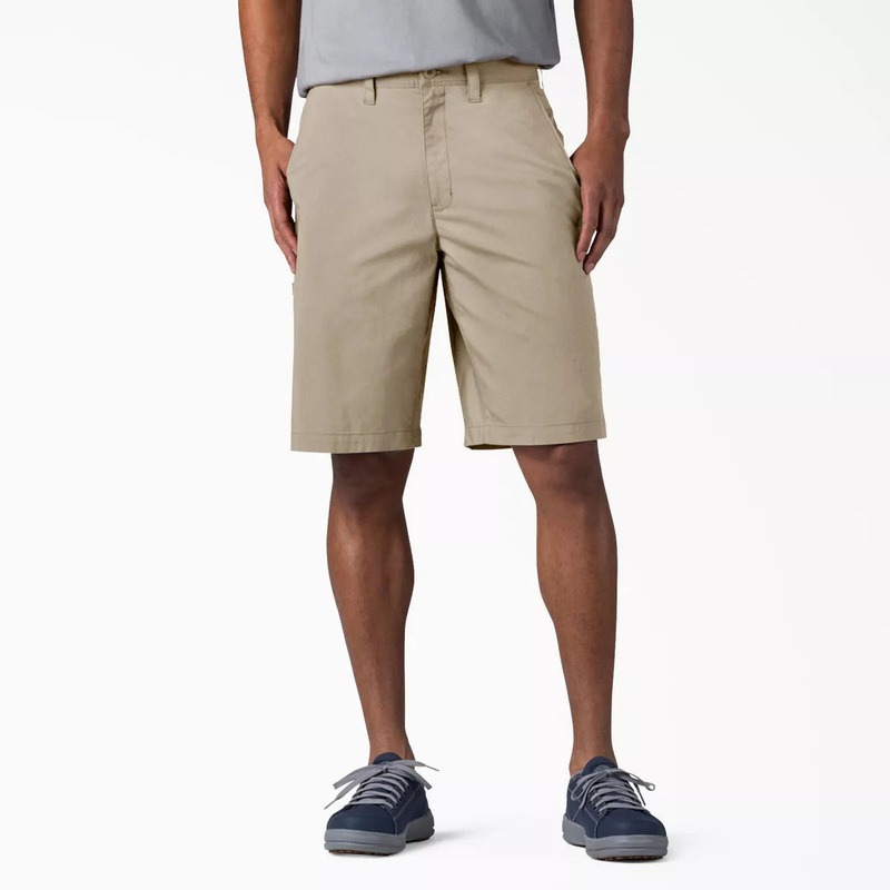 Dickies FLEX Cooling Regular Fit Utility Shorts (Desert Sand) Waist Size 30
