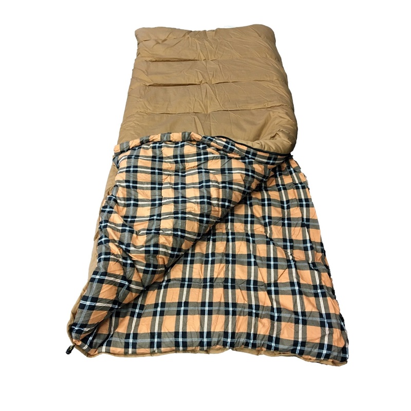 Ledge Big Sky 0 Degree F. Oversize Canvas Rectangular Sleeping Bag