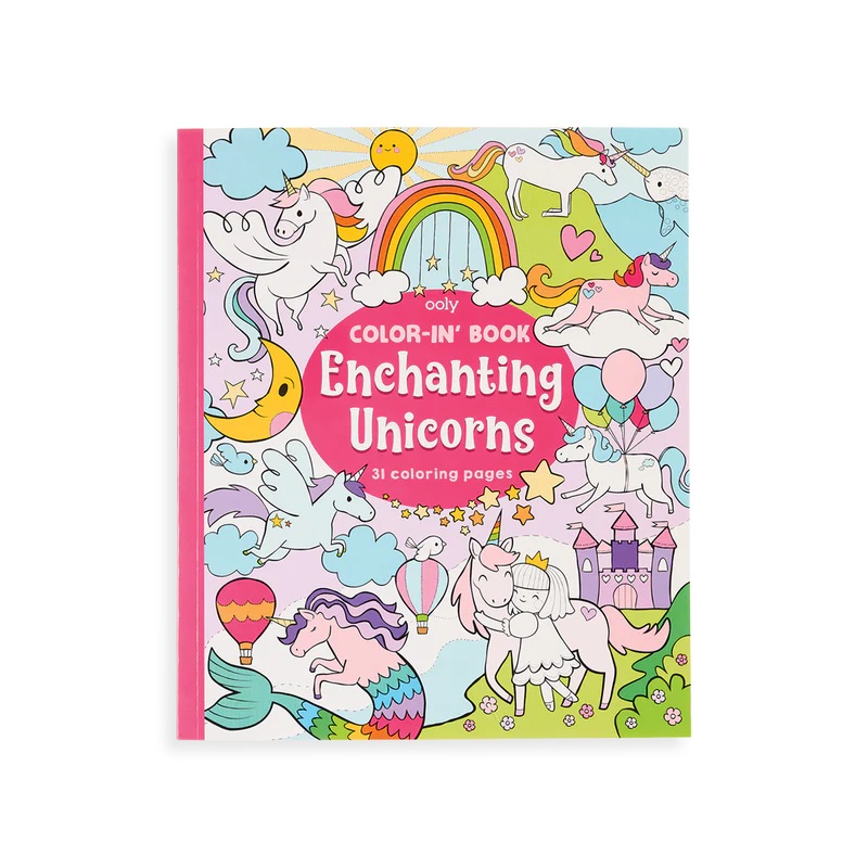 Ooly Enchanting Unicorns Coloring Book
