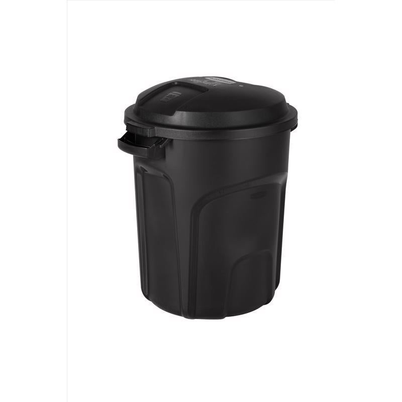 Rubbermaid Roughneck 20 gal Black Plastic Garbage Can Lid Included (IN-STORE PICKUP ONLY)