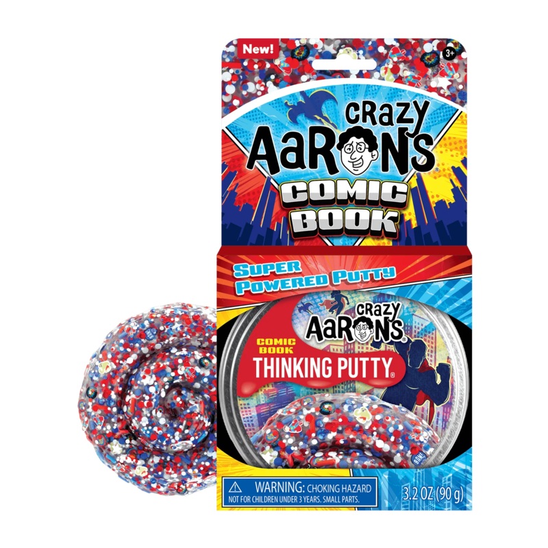 Comic Book Putty Tin