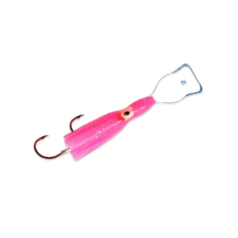 Pee Wee Wiggle Hoochie Size 2 Radiant Pink/Clear