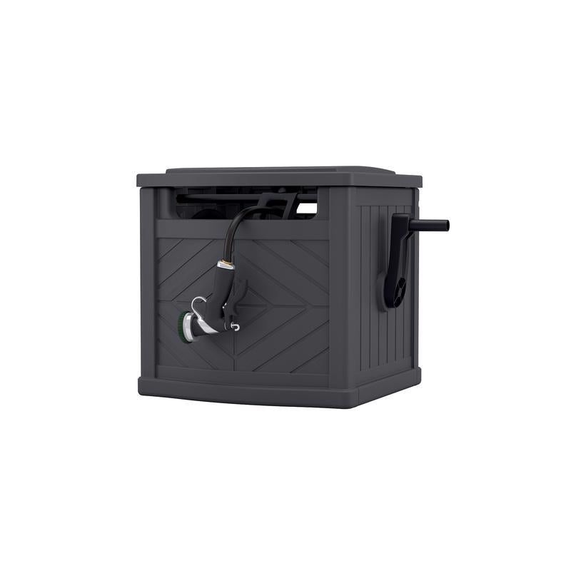 Suncast 150 ft. Gray Free Standing Hideaway Hose Reel (IN-STORE PICKUP ONLY)