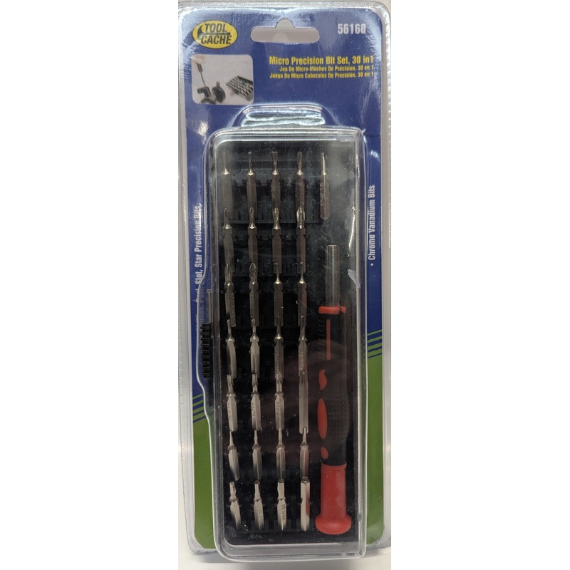 Tool Cache Micro Precision 30-in-1 Bit Set