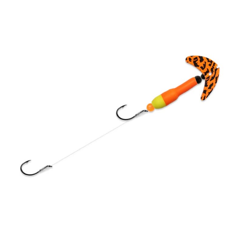 Wally Pop Crawler Size 4 Orange Black Tiger/Orange/Yellow