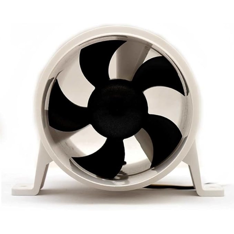 Attwood Turbo 4000 Series II Water-Resistant, In-Line Blower