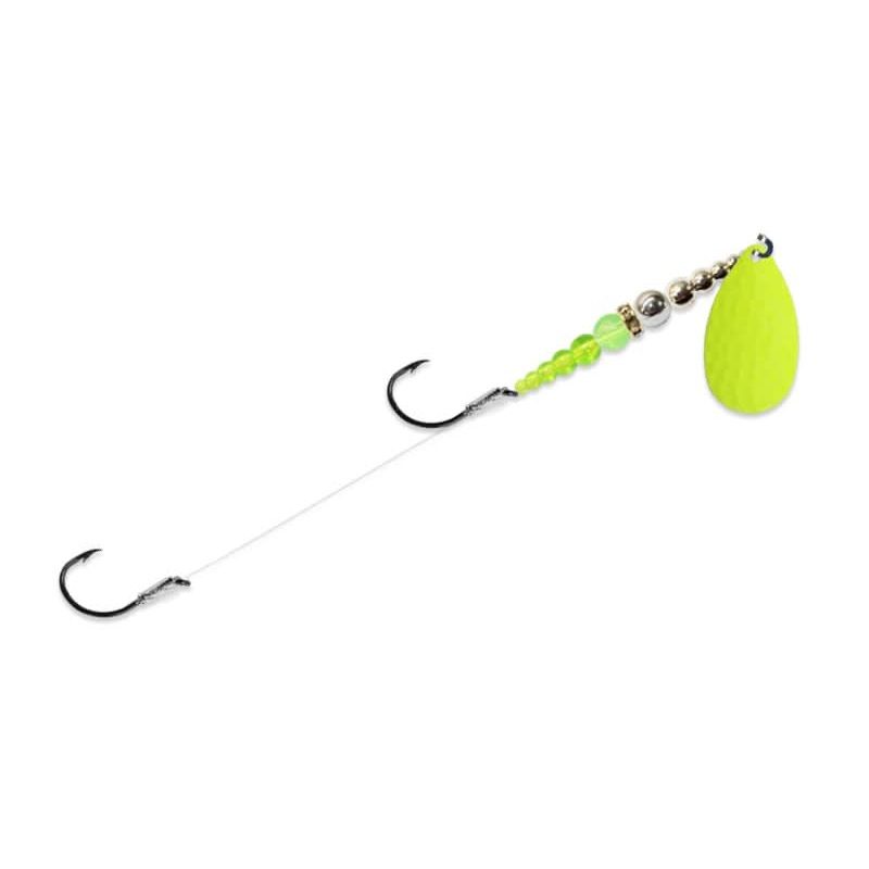 Double Whammy Super Size 2 Chartreuse/Chrome/Chartreuse