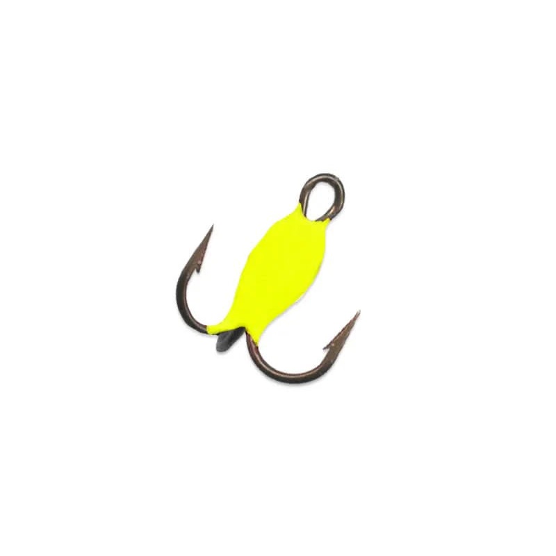 Glo Hooks Treble Series Size 10 Chartreuse